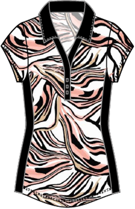Sheryl #23102-Polo de golf pour femme- Dexim Golfwear