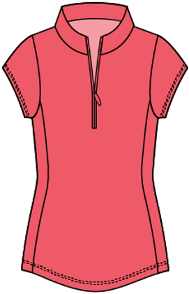 Carol #23109 -Polos de golf pour femme- Dexim Golfwear