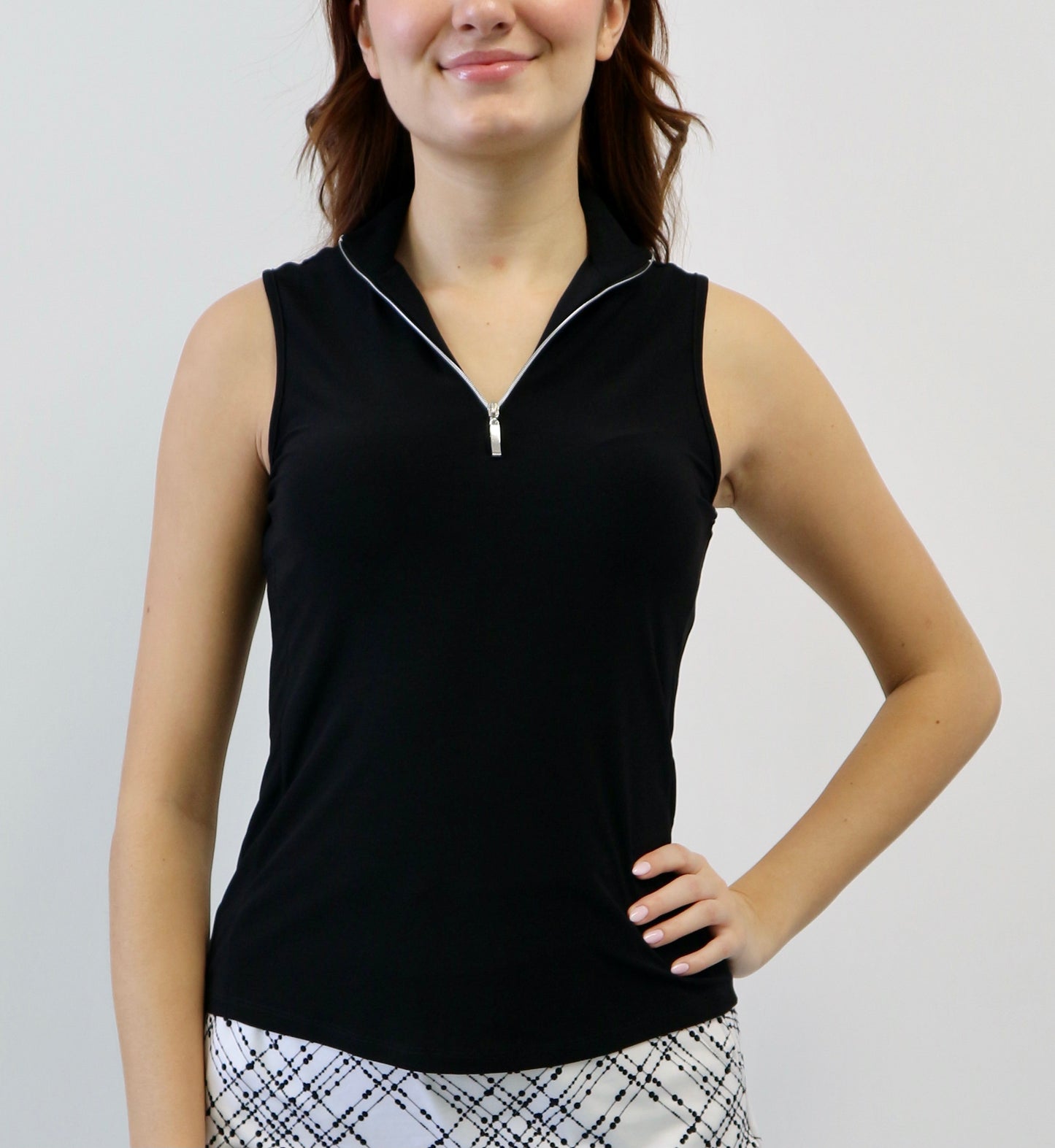 Angie #23209 -Polos de golf pour femme sans manches - Dexim Golfwear