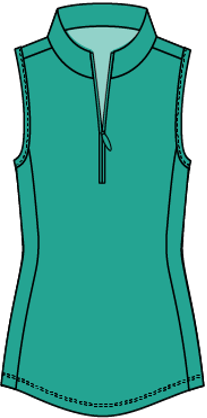 Angie #23209 - Women's sleeveless golf polo shirts - Dexim Golfwear