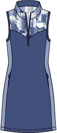 Clara #23808 -Robe de golf sans manches- Dexim Golfwear