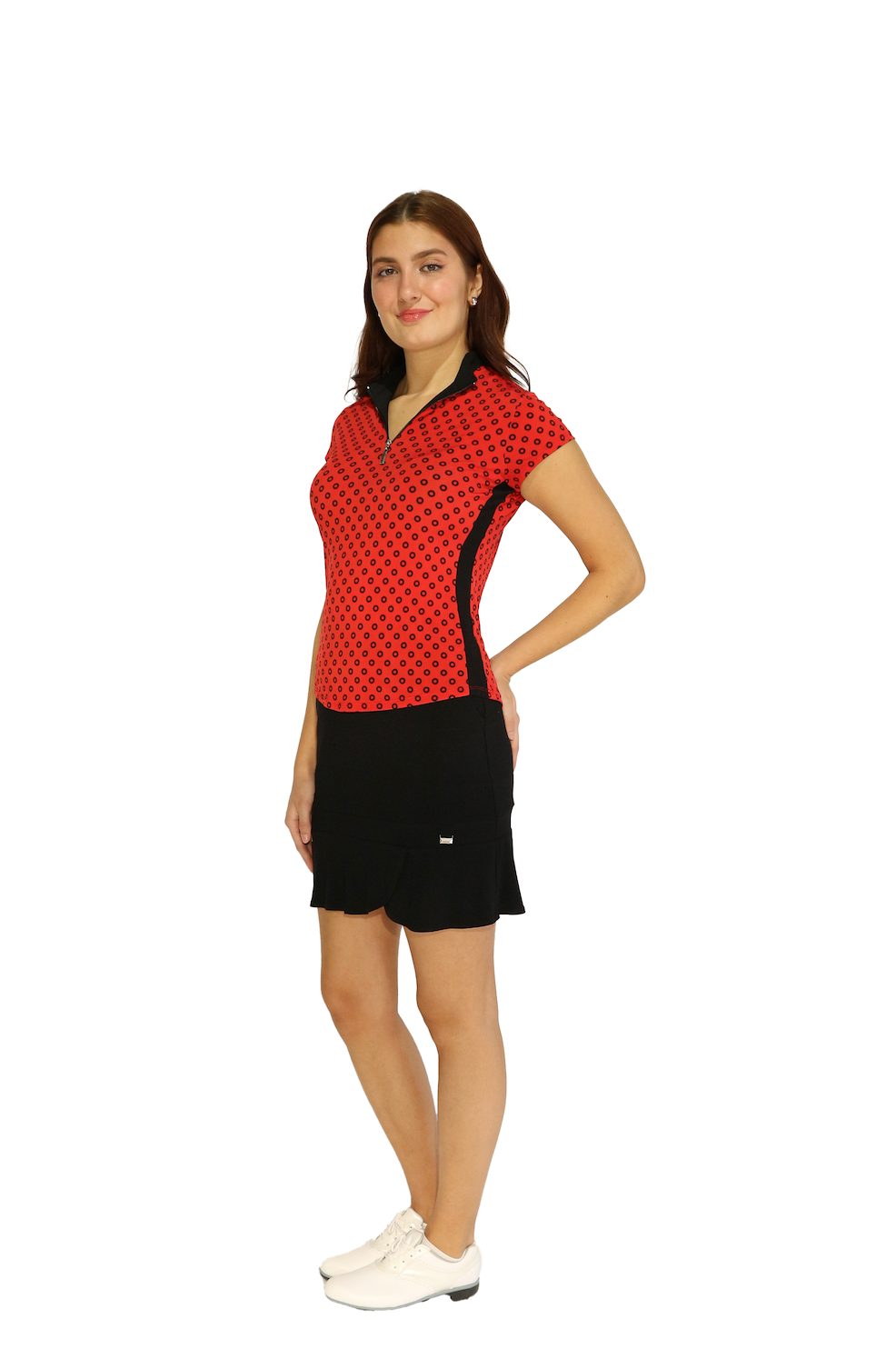 Chloé #24101-Polo de golf pour femme- Dexim Golfwear