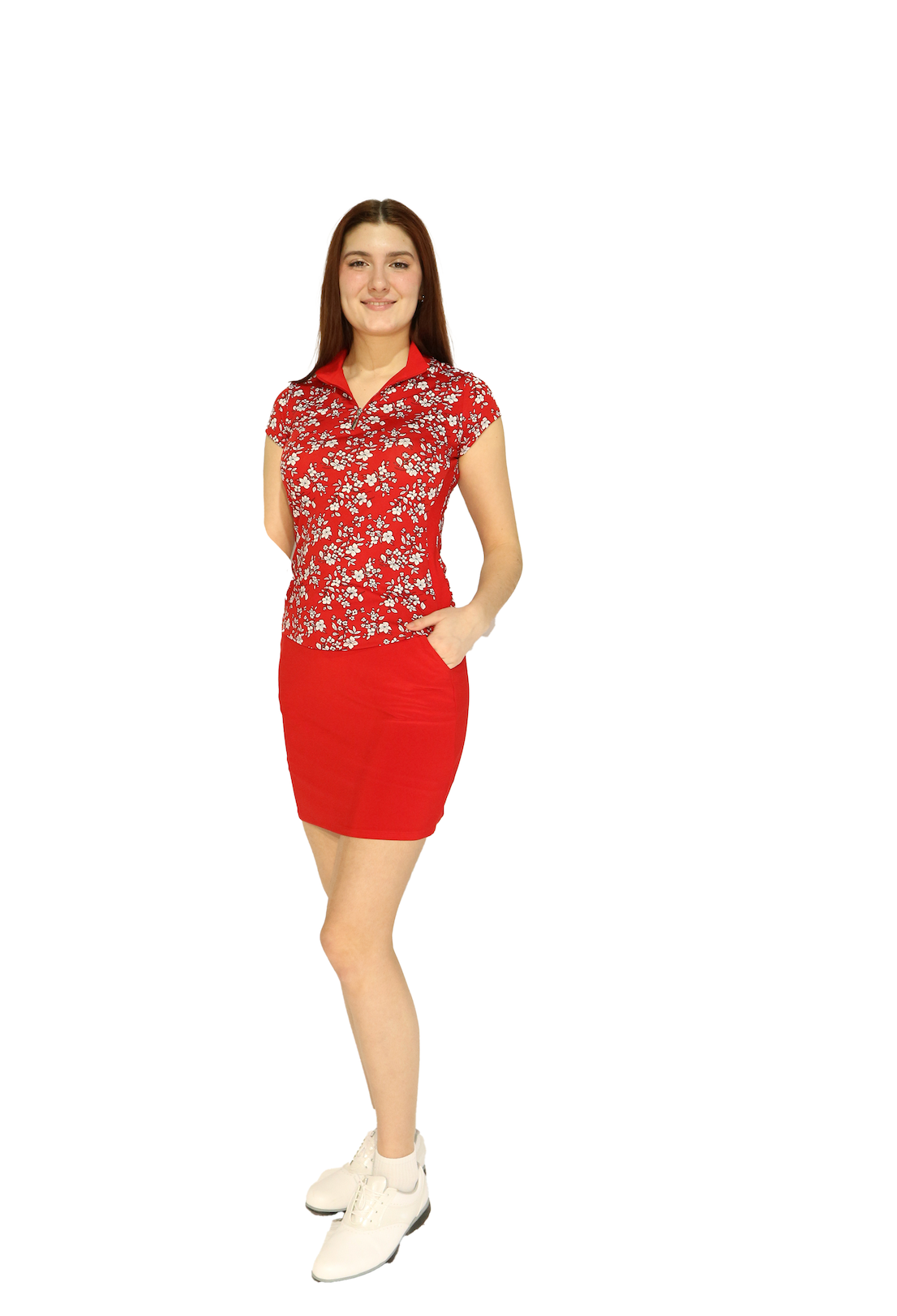 Chloé #24101-Polo de golf pour femme- Dexim Golfwear