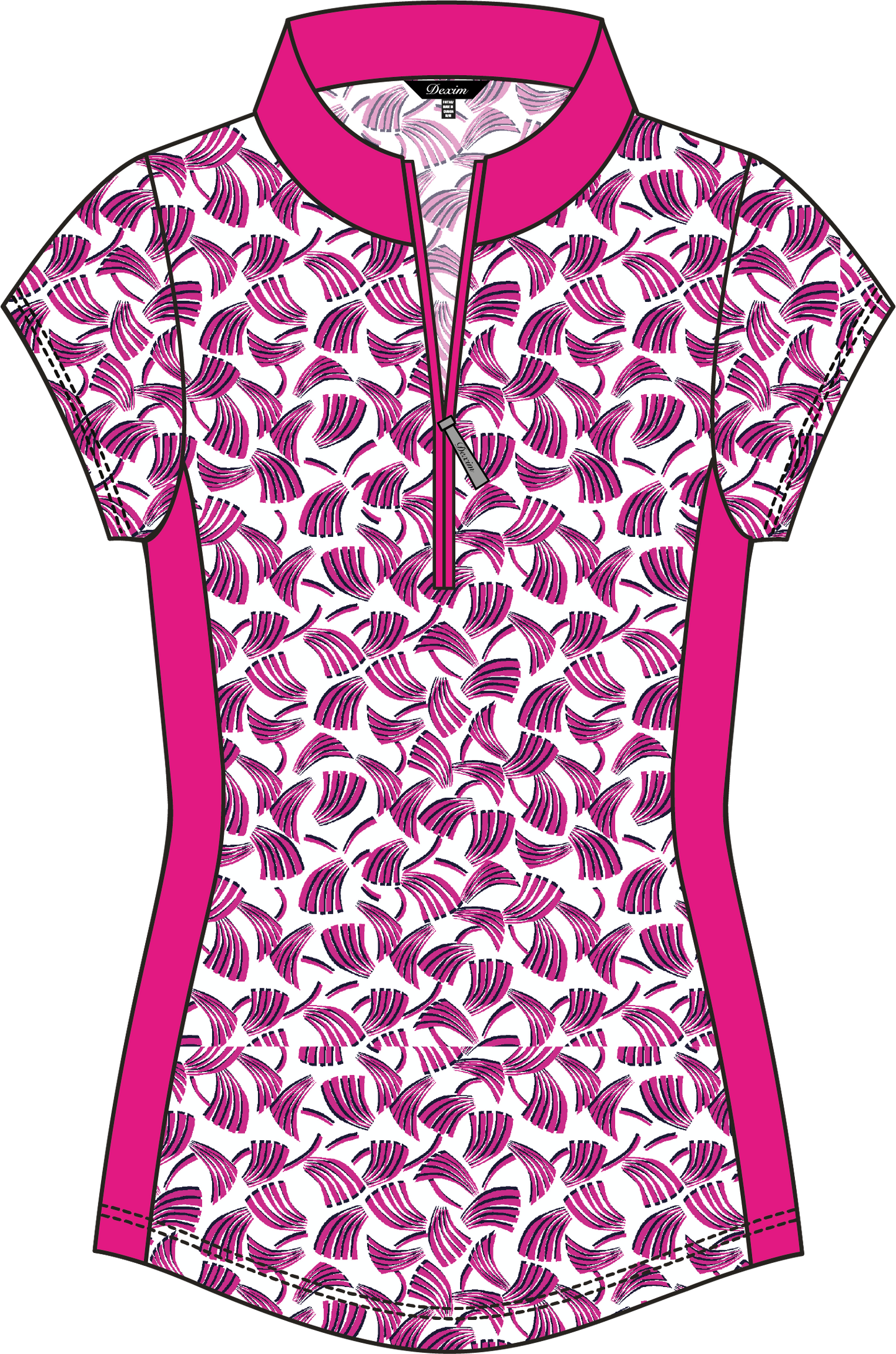 Chloé #24101-Polo de golf pour femme- Dexim Golfwear