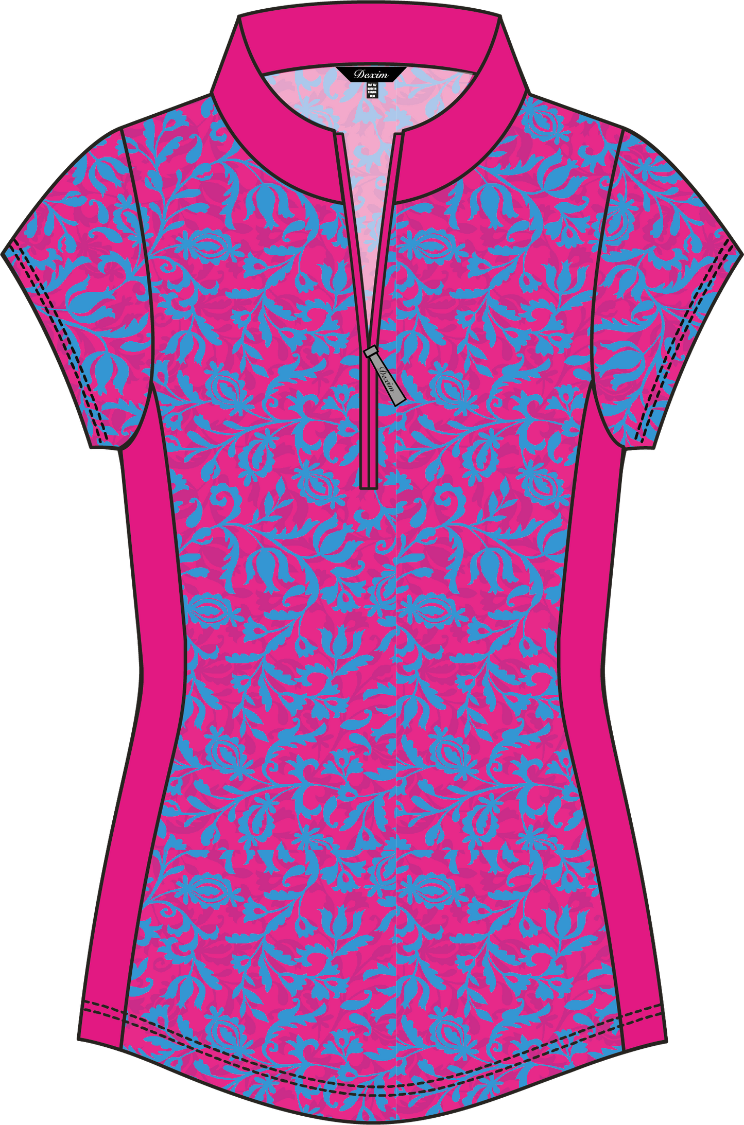 Chloé #24101-Polo de golf pour femme- Dexim Golfwear