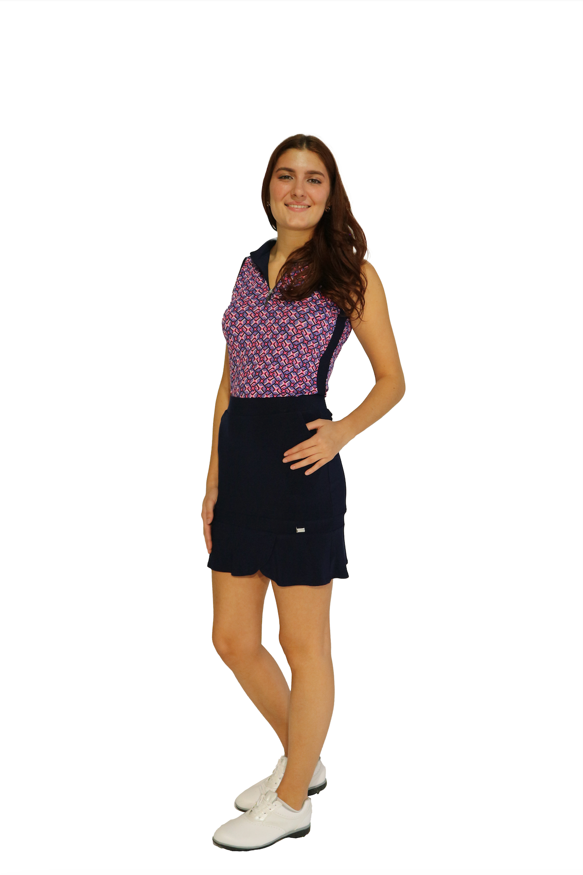 Mia #24333-Jupe-short de golf pour femme-Dexim Golfwear