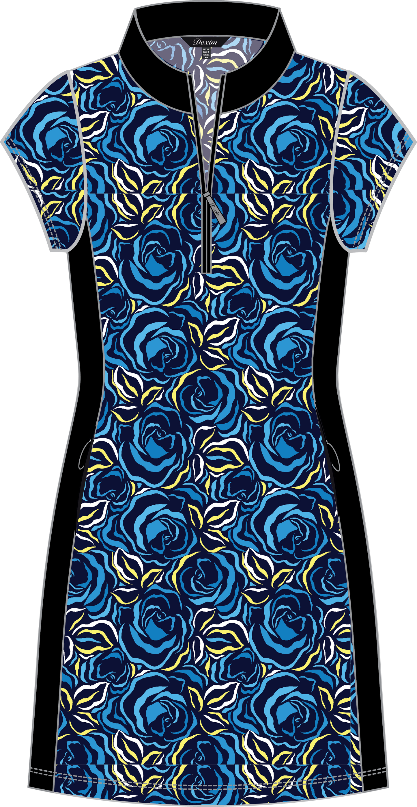 Nella #24807-Robe de Golf avec manches- Dexim Golfwear