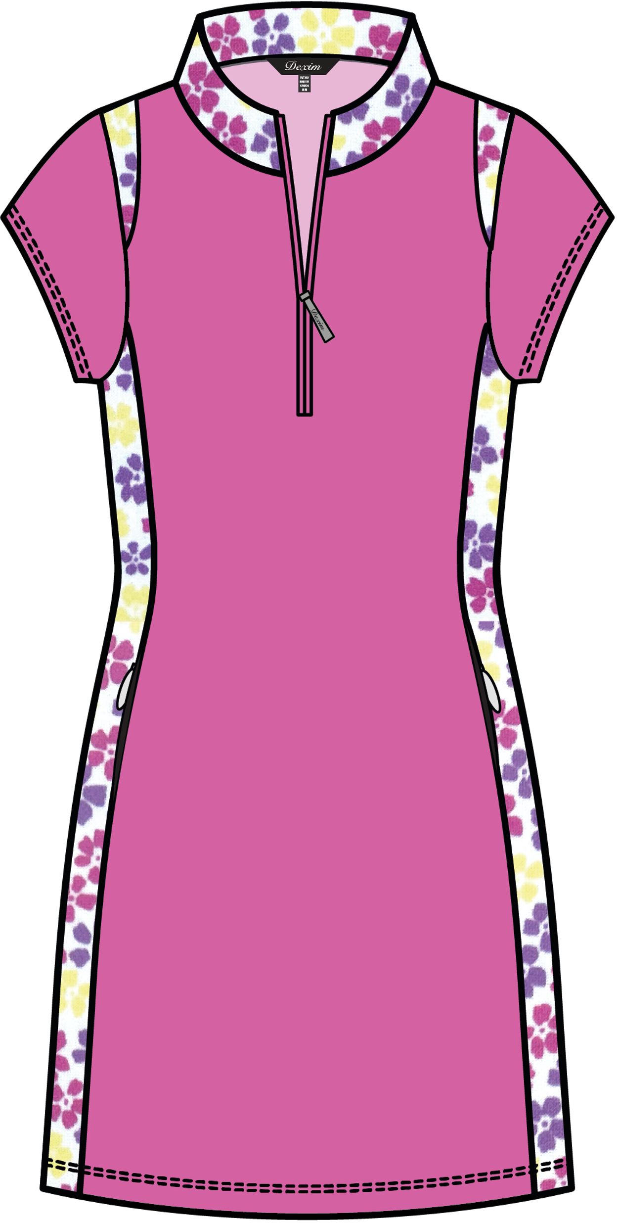 Robe de golf NELLA modèle #25807