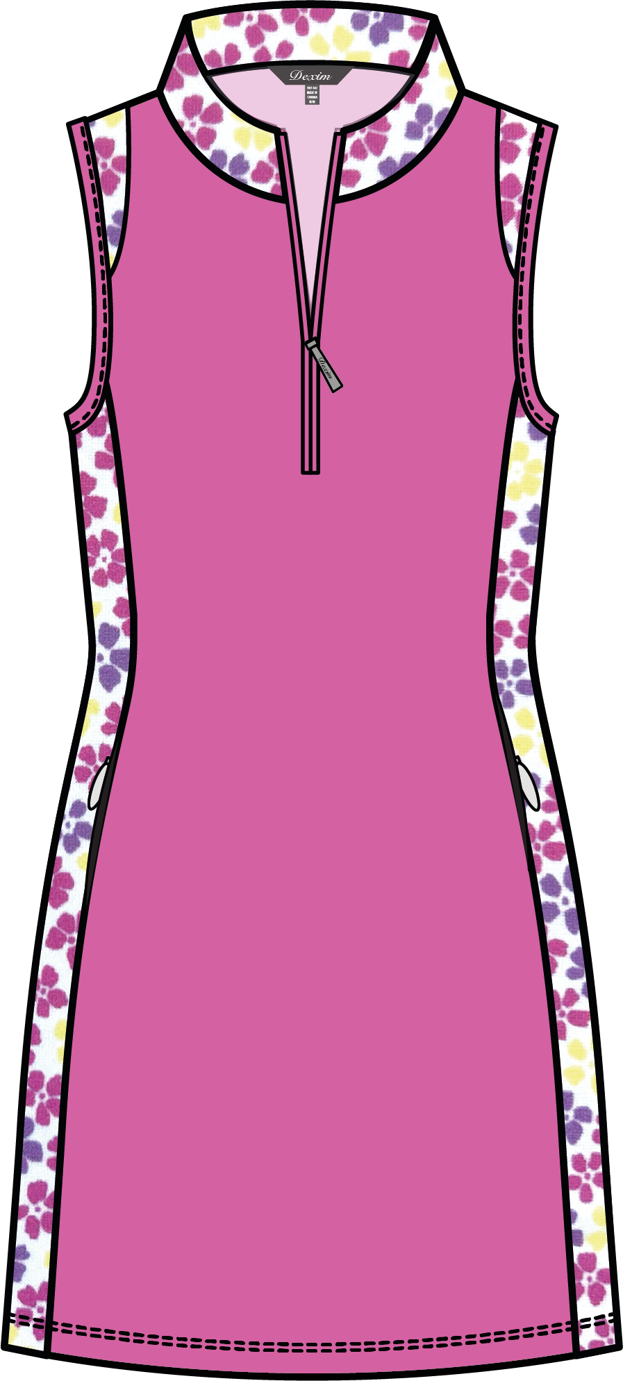 Robe de golf NORA modèle #25809