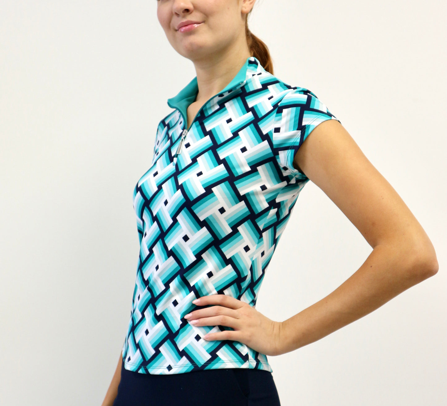 Isabel #23101-Polo de golf pour femme-Collection #1- Dexim Golfwear