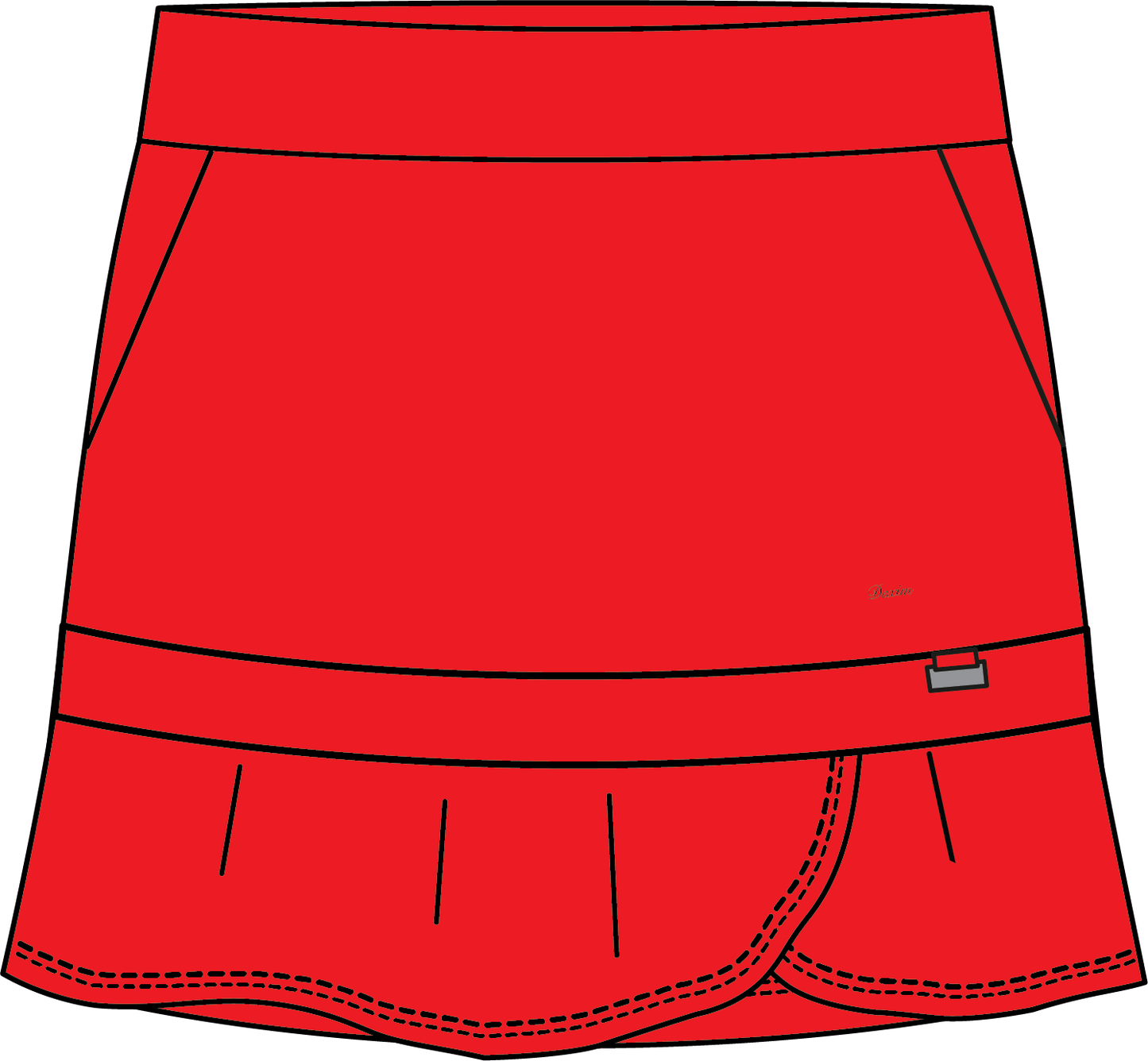Mia #24333-Jupe-short de golf pour femme-Dexim Golfwear