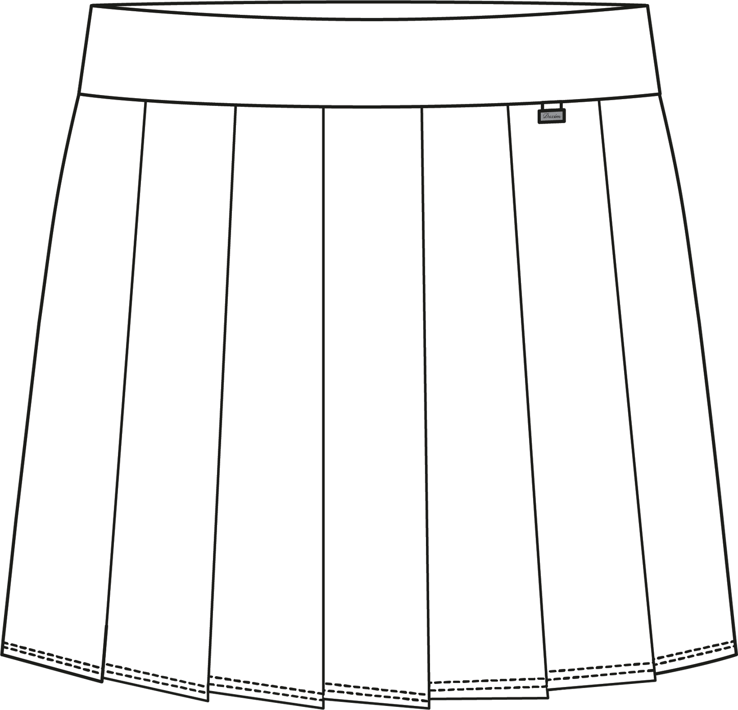 Maelle #24334-Jupe-short de golf pour femme-Dexim Golfwear