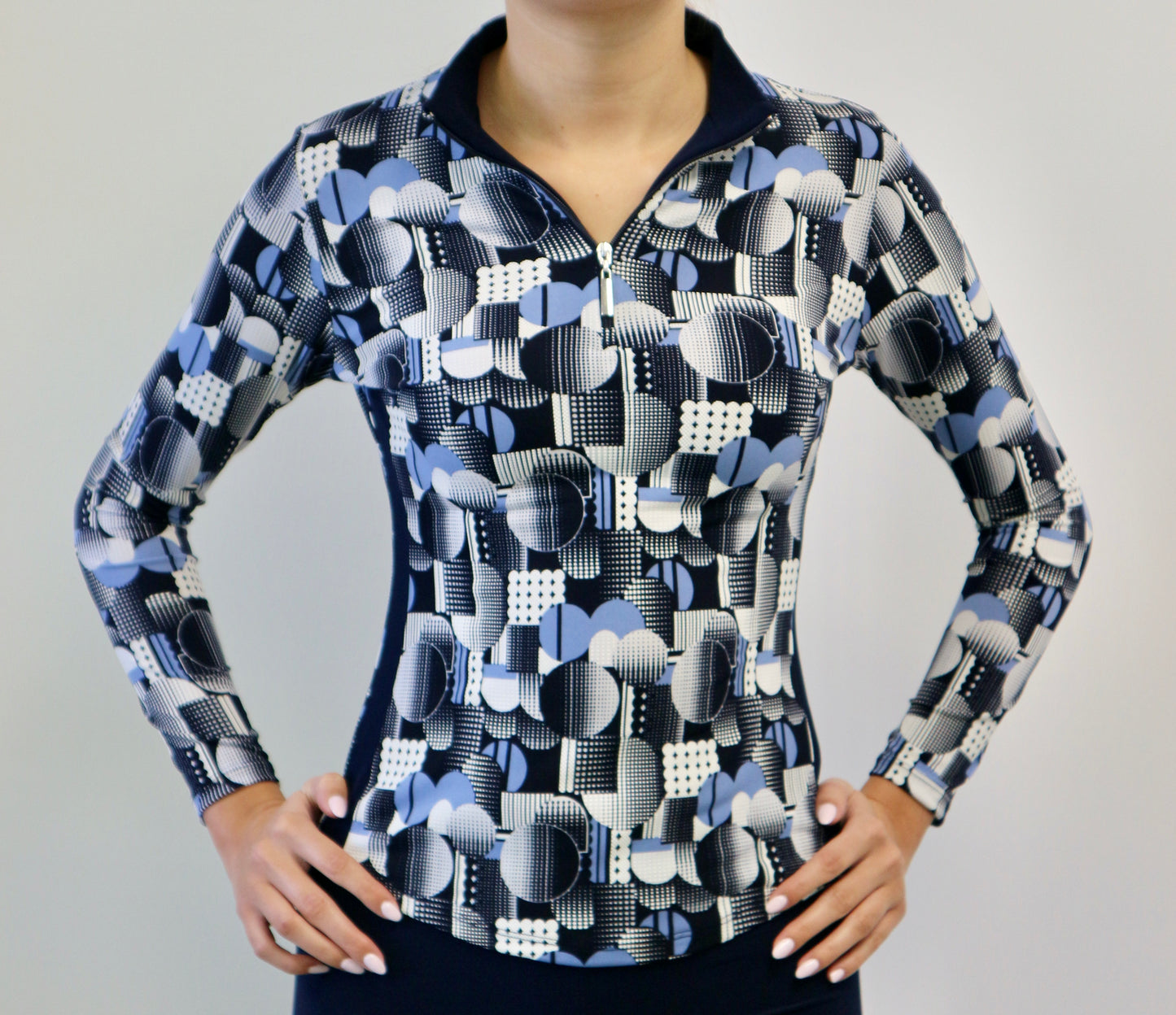 Nadia #23709 -Polos de golf manches longues pour femme- Dexim Golfwear