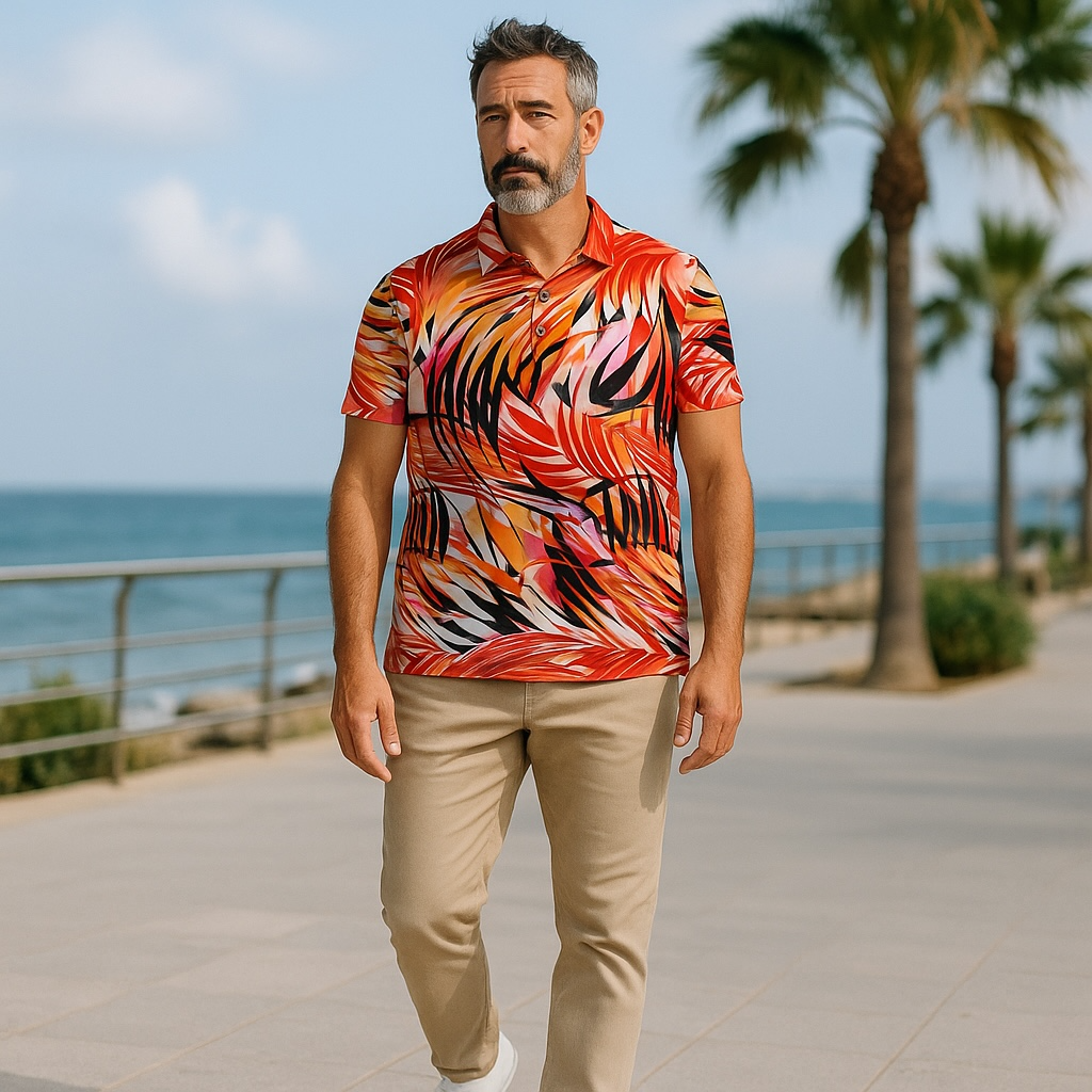Mathieu #24950 -Polos de golf pour HOMME- Dexim Golfwear