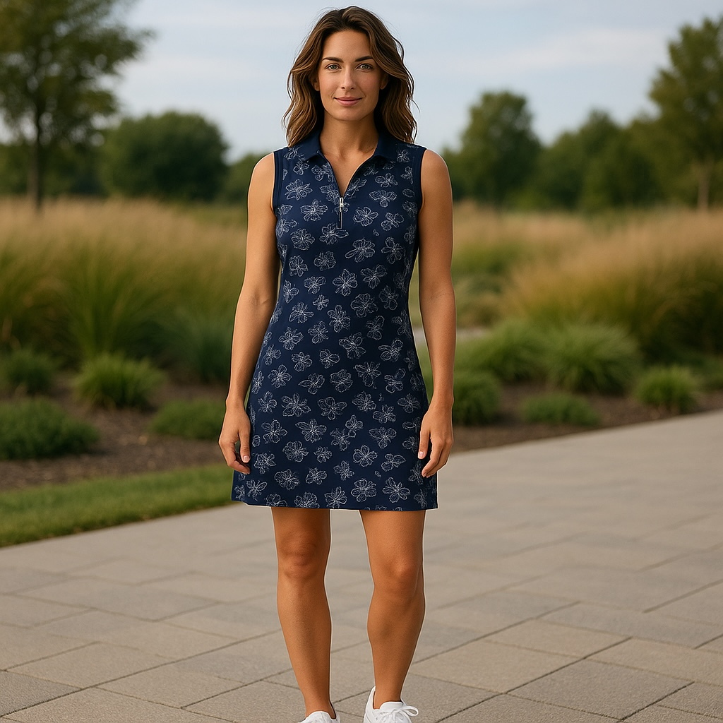NORA #24809-Sleeveless Golf Dress- Dexim Golfwear