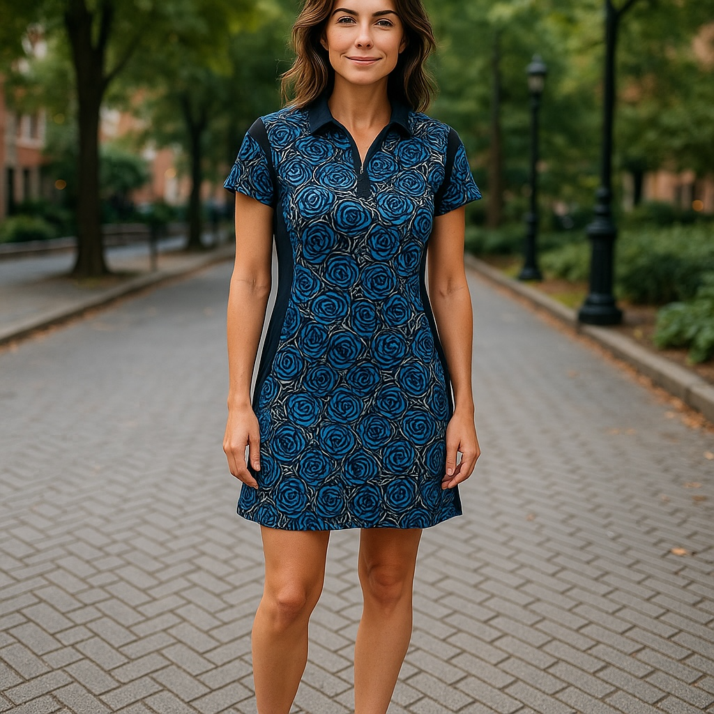 Nella #24807-Robe de Golf avec manches- Dexim Golfwear