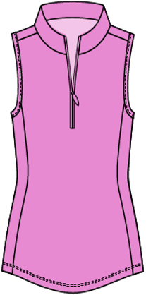 Angie #23209 - Women's sleeveless golf polo shirts - Dexim Golfwear