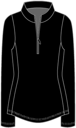 Nadia #23709 -Women's long sleeve golf polo shirts- Dexim Golfwear