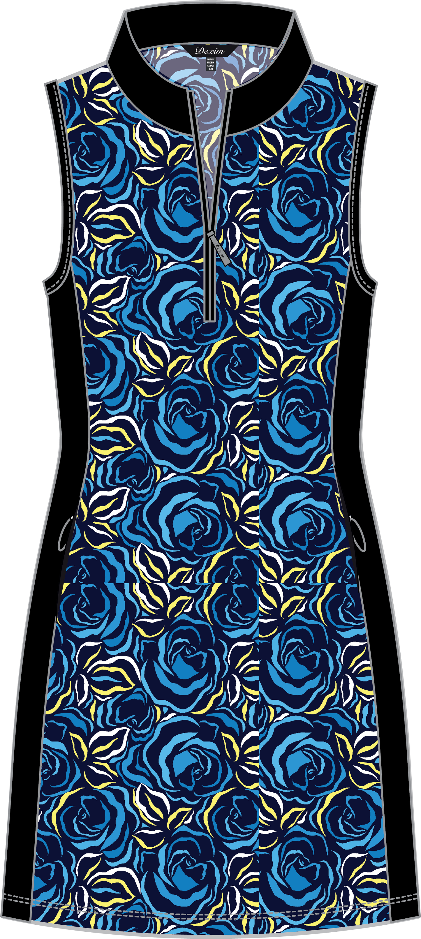 NORA #24809-Sleeveless Golf Dress- Dexim Golfwear