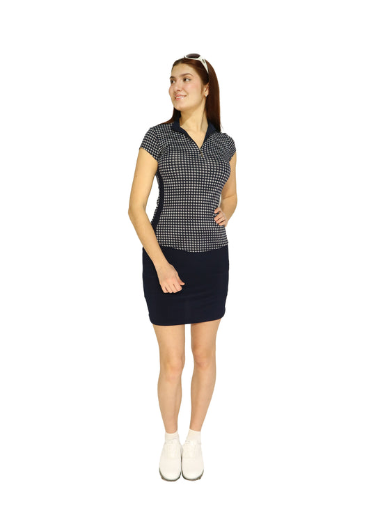 Chloe #24101-Women's golf polo shirt-Collection #2- Dexim Golfwear