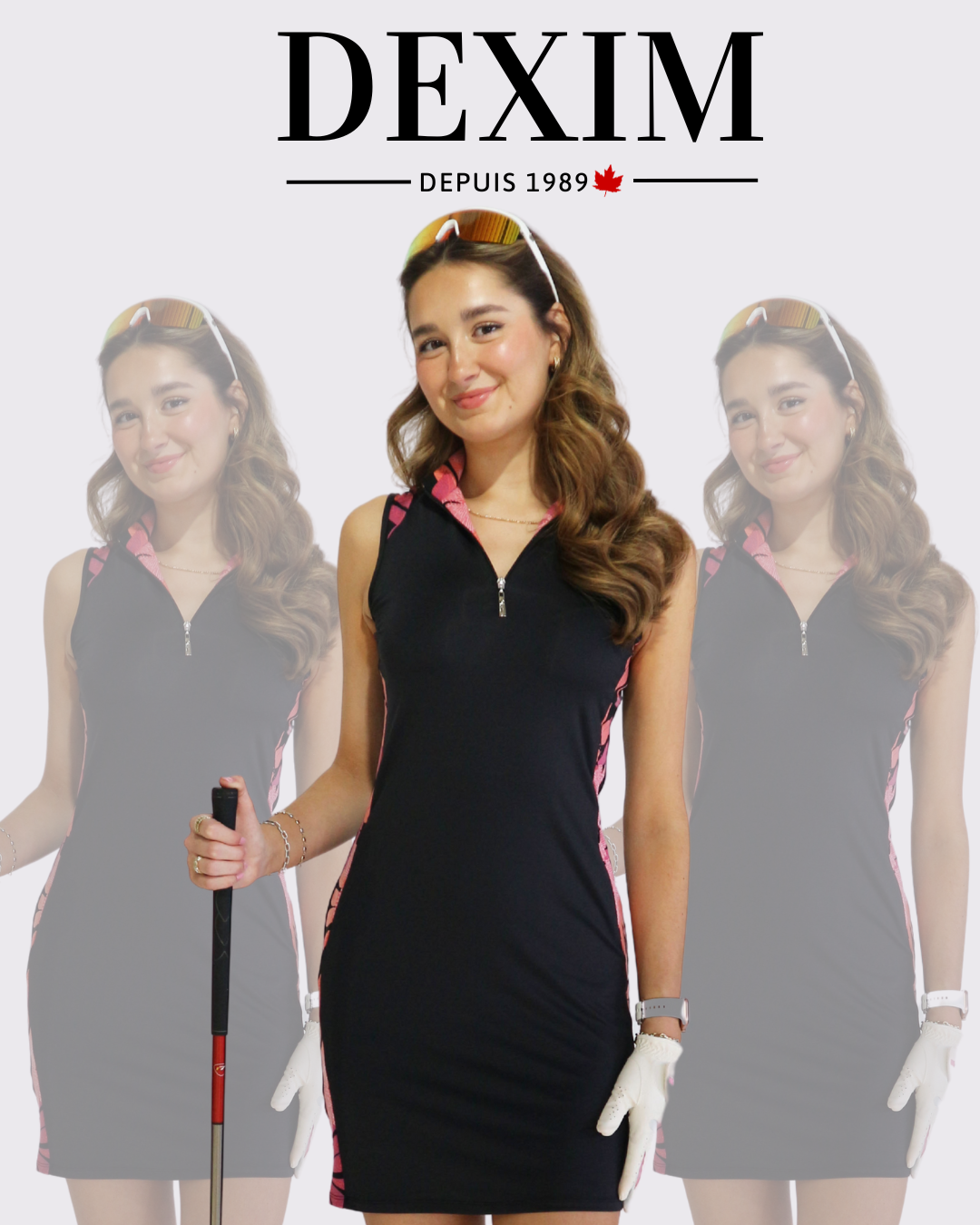 Robe de golf NORA modèle #25809