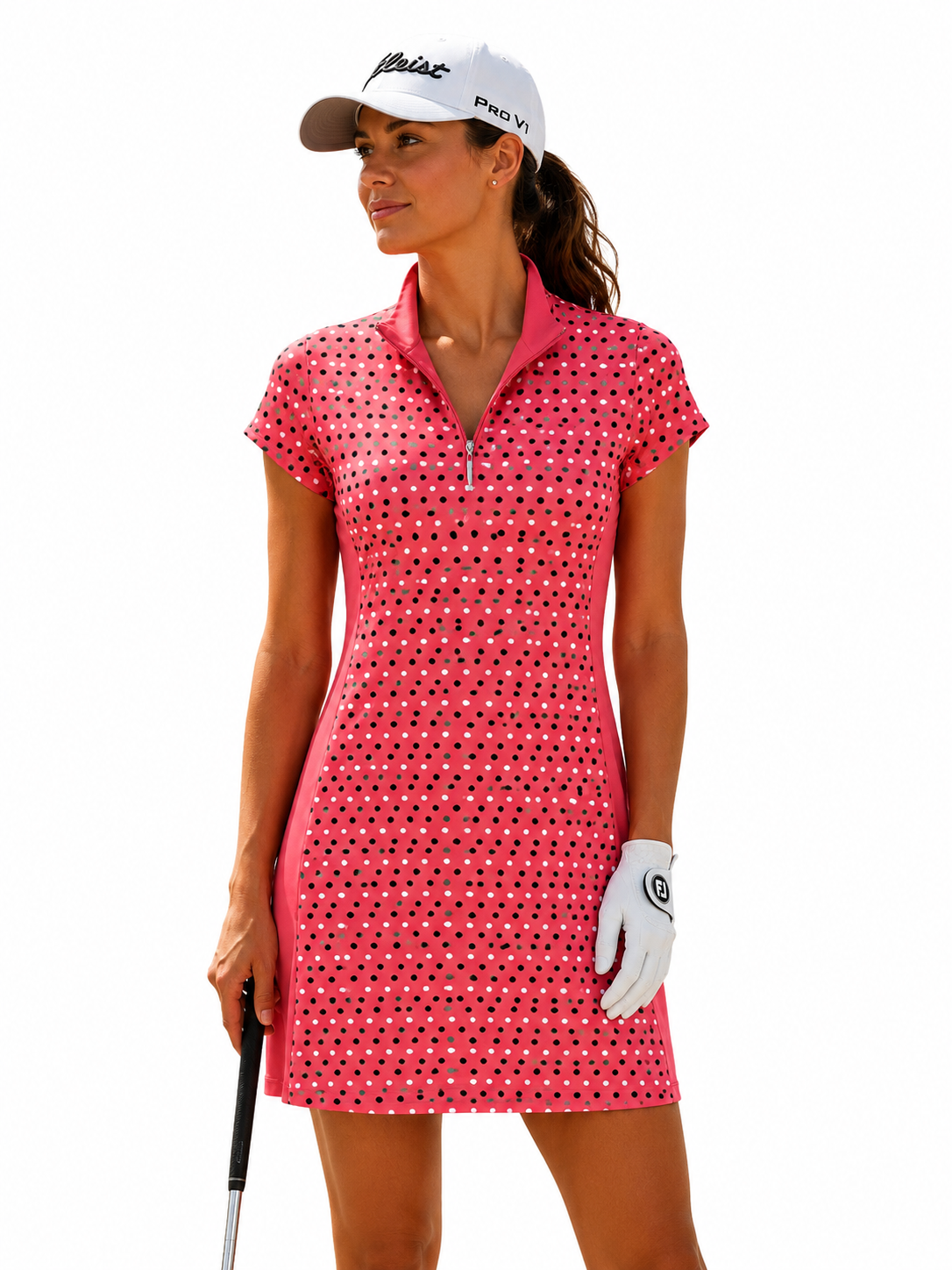 Nella #23801 - Printed Golf Dress -Dexim Golfwear